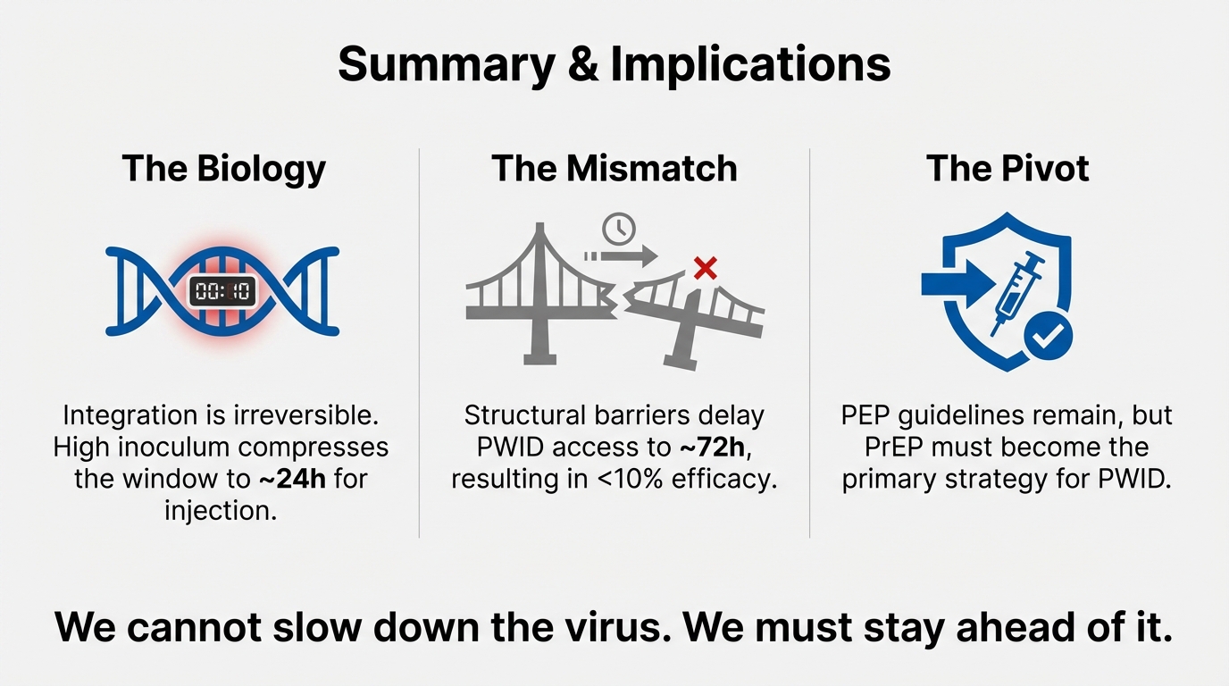 Summary and Implications: The Biology, The Mismatch, The Pivot