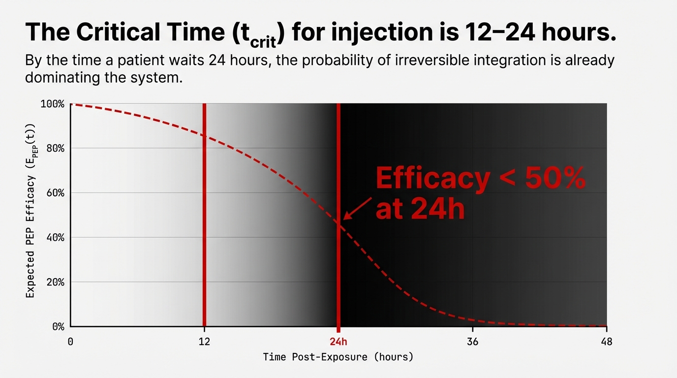 The Critical Time for injection is 12-24 hours